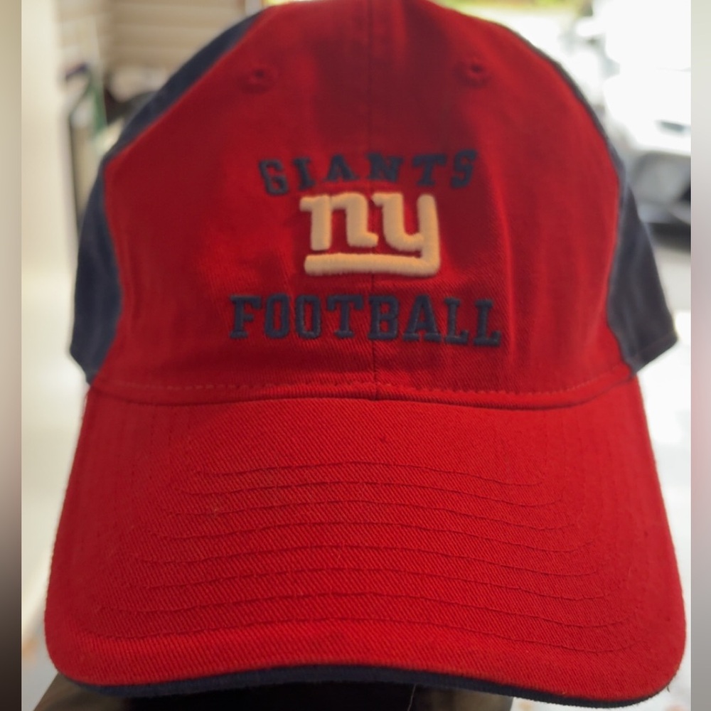 Giants Football Red and Blue Cap
